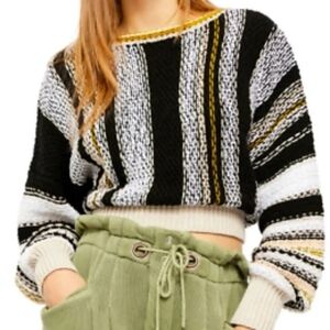 Free People Show Me Love Porto Combo Sweater ** Sz XS